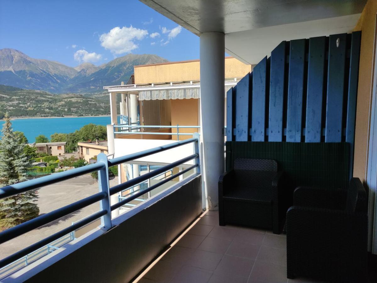 Studio Vue Sur Lac Et Montagne Savines Exteriör bild